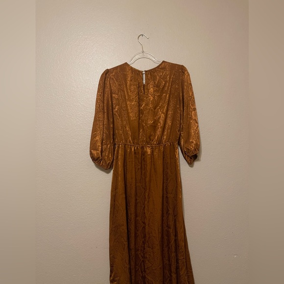 Sandra Darren Rattle Snake Silk Dress - Picture 4 of 11